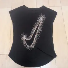 Nike ノースリーブタンクトップ 黒 110cm