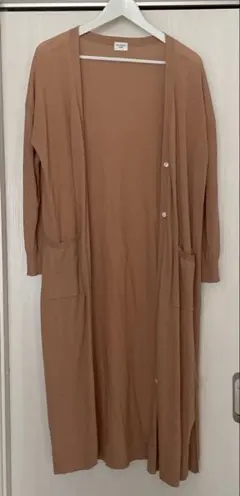 URBAN RESEARCH DOORS ロングカーディガン ベージュ