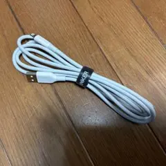 Lightningケーブル Anker製　ホワイト 1.8m