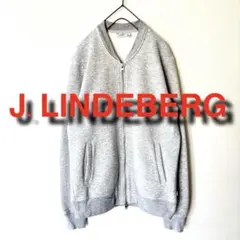 ゴルフ ブルゾン ジップスウェット J LINDEBERG ジェイリンドバーグ