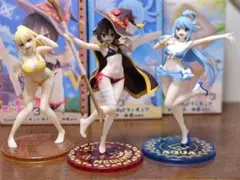タイトー このすば Coreful フィギュア めぐみんアクアダクネス3点セット