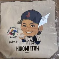 【新品未開封】WBC2026 侍ジャパン カプセルトイ トートバッグ伊藤大海