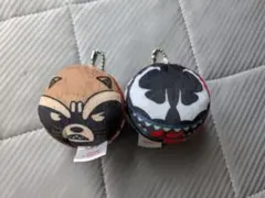 MARVEL ぬいぐるみキーホルダー 2個セットのサムネイル