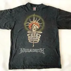 激レア90s Megadeth ヴィンテージ Tシャツ ONEITA銀タグ L - メルカリ