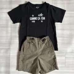 COMME CA ISM Tシャツとショートパンツセット