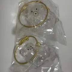 うちの子けだまだま 犬 ガチャ 三角たれみみ プードル 2点セット まとめ売り