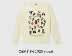 HUNGBOG "CAMP'84 sweat" 　イエロー