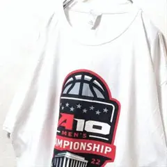 ジャージーズA10メンズチャンピオンシップワシントンTシャツホワイトXL古着