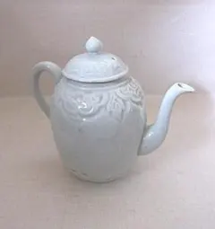 煎茶道具 萩焼 坂田泥華造 陰刻花文急須 後手急須 煎茶道具 萩焼 坂田泥華造 陰刻花文急須 後手急須 - メルカリ