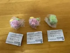 たまごっち　カプセルフロッキーズ　くちぱっち　ふらわっち　3個セット
