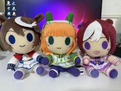 ウマ娘　一番くじ　ちょこのっこぬいぐるみ　3つセット