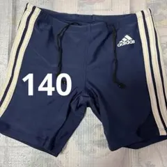 adidas 男の子用　水着　スイムショーツ　海パン　ネイビー　140