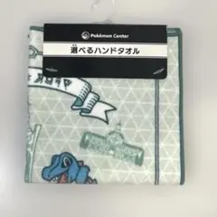 ポケモンセンター限定 ハンドタオル ワニノコ チコリータ ポカブ