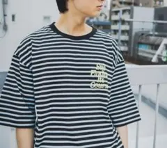 niko and... ワンポイントボーダーTシャツ Mサイズ