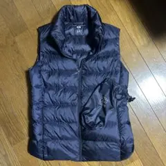 UNIQLO ULTRA LIGHT DOWN ダウンベスト M ネイビー