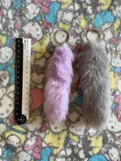 しっぽキーホルダー 2個セット