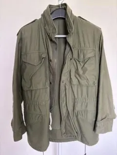 M65 フィールドジャケット　米軍実物　　　　SR 最終　プラスチックジッパー