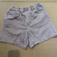 グレー デニム 半ズボン 100cm