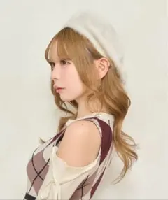 apres jour×ARIAZ シャギーベレー帽