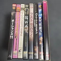 アクション映画など セル版DVD 8作品セット (ケース無し)