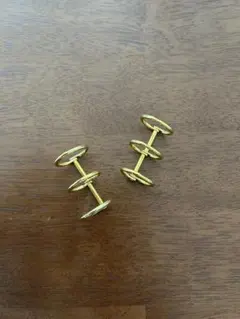 ゴールドリング2個