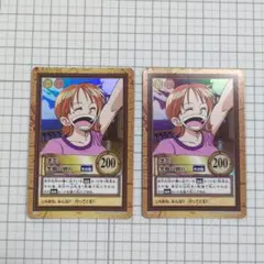 【初期】ワンピース ナミ カードダス 2枚セット C229