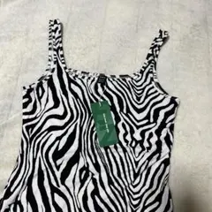 ゼブラ柄　ワンピース