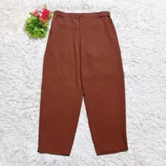 【エウルキューブ】 センタープレスパンツ 大きいサイズ リラクシング 上品