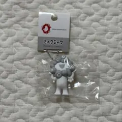 白ミャクミャク PVCマスコット A キーホルダー ボールチェーン