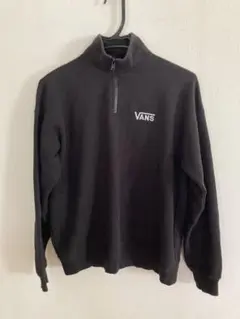 VANS ハーフジップ スウェット M