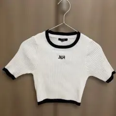 キ*プ様 美品　non-hedge 半袖 リブニット トップスのサムネイル