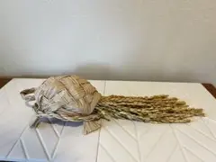 正月　インテリア装飾　しめ縄　亀　縁起　正月飾り