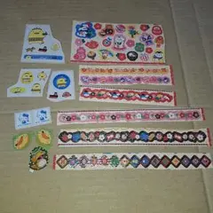 使いかけのシール+ポストカード6枚セット