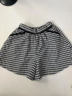 kate spade ボトムス 120 白黒ハウンドトゥース