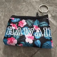 HAWAI ハイビスカス柄　コインケース