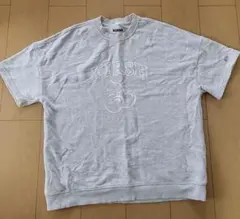 KIRSH グレー Tシャツ Fサイズ(ゆったり) チェリー刺繍のサムネイル