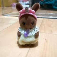 シルバニアファミリー　赤ちゃんおしゃれヘアシリーズ　ブラウンうさぎ