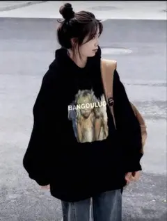 BANGOULUC ブラックパーカー