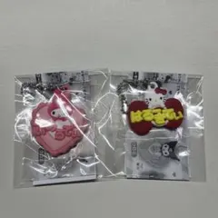 サンリオ　キーホルダー　ハローキティ　マイメロディ　2個セット　ガチャガチャ
