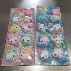 正規品 もーっともっちりシール ぷくぷくあわわちゃん　ハッピーマーチ
