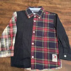 TOMMY HILFIGER チェック柄長袖シャツ 92