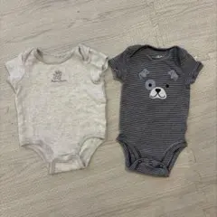 【美品】ラルフローレン カーター　ロンパース2点セット