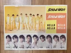 Snow Man ステッカーシール