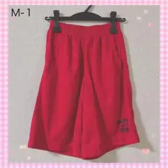 (最終価格)キッズハーフパンツ ペイズリー柄 レッド