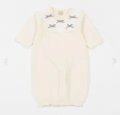 petit main リボン2wayオール 50-70cm