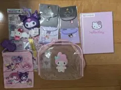 サンリオグッズ マイメロ クロミ キティ 一番くじ バッグ付き