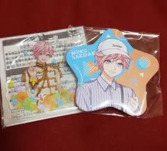 A3!☆星型缶バッジ＆アクキー 夏組 椋 2点セット