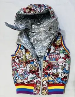 新品　ヒスミニ リバーシブル 　　　ベストSサイズ 【80〜90㎝】