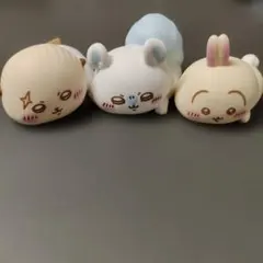 バンダイ もっちりころりん ちいかわ 3個セット ソフビ マスコット フィギュア