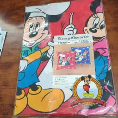 ディズニー ミッキー ミニー クッションカバー　ヴィンテージ　レトロ